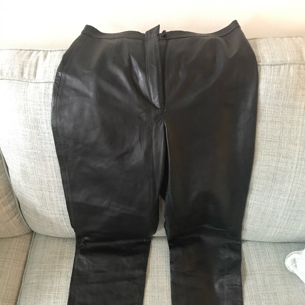 Women’s leather pants